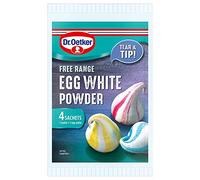 Dr. Oetker Gamme sans Oeuf Poudre Blanche 4 X 5G