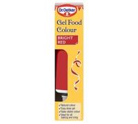 Dr Oetker Gel Food Colour Bright Red 10G