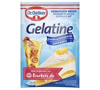 Dr. Oetker - Gélatine blanche moulue (Gelatine gemahlen weiß) | Poids Total 27 grams
