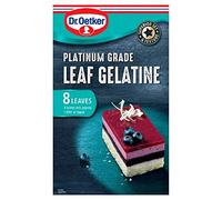 Dr. Oetker Gélatine feuille de qualité platine 13 g