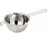 Dr. Oetker Kitchen Tools Stainless Steel Marmite en acier inoxydable avec logolaser et poignée en forme d'étrier, Marmite de fonte, Bol de fonte, acier inoxydable, argent, 26.5 cm, 2106