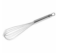 Dr. Oetker Kitchen Tools Stainless Steel Schneebesen, Schnee Besen, Küchenbesen, Küchenhelfer, Edelstahl, Silber, 35 cm, 1950