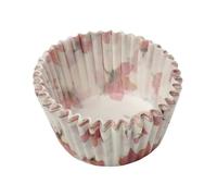 Dr. Oetker Lot de 96 mini moules en papier colorés avec motif floral pour cupcakes et muffins, résistants à la chaleur jusqu'à 220 °C