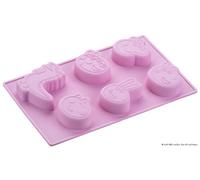 Dr. Oetker Mini moule en silicone Peppa Pig - Parfait pour les anniversaires d'enfants et le plaisir de cuisiner avec la famille - Facile à utiliser et à nettoyer - Résistant à la chaleur