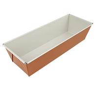 Dr. Oetker Moule à cake 30 cm DieMouse, moule à gâteau carré, moule à gâteau en tôle d'acier de haute qualité, moule à gâteau avec revêtement antiadhésif renforcé en céramique (Couleur : souris