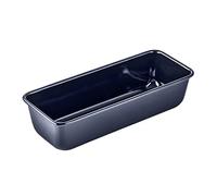 Dr Oetker Moule à Cake Rectangulaire 30 cm - Moule à Pain, Gâteau, Brioche - Acier Bleu - 30 x 13 x 7,5 cm