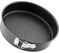 Dr. Oetker Moule à Charlotte en émail Ø 26 cm - Revêtement en émail de qualité supérieure, résistant aux coupures et aux Rayures, Bleu océan, Passe au Lave-Vaisselle, Moule à gâteau, argenté