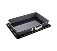 Dr. Oetker - Moule rectangle à charnière 1122, acier émaillé 38 x 25 x 7 cm