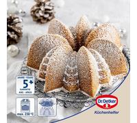 Dr. Oetker Forme de kouglof « étoile » crème