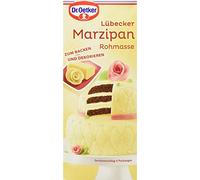 Dr. Oetker pâte d'amande crue la plus fine de Lübeck IGP 200g paquet de 5