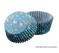 Dr. Oetker Peppa Pig Lot de 50 Caissettes à Muffins en Papier | Lot de 50, Cuisson facile en papier, Décor Peppa Pig, Format 6 cm, Pour muffins et cupcakes