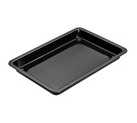 Dr. Oetker Plat à four pour pizza Back-Idee Kreativ 1308 – Acier émaillé noir 42×29×4 cm