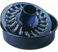 Dr. Oetker Rohrbodenform 28 cm BackLiebe Emaille, Kuchenform, Backform, 2365