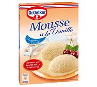 Dr. Oetker - Vanilla mousse (Mousse à la Vanille) | Poids Total 60 grams