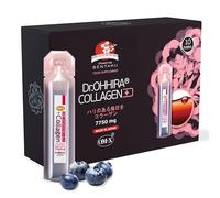 Dr. OHHIRA® Collagen+ | Complément Alimentaire de Collagène Marin Liquide pour Femmes | Peptides de Collagène Hydrolysé Types I, II, III avec OM-X® et Acide Hyaluronique (200 ml - Pack de 10 fioles)