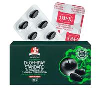 Dr. OHHIRA® Complément alimentaire standard pour la santé intestinale - Probiotiques, prébiotiques et postbiotiques dans OM-X®-12 Cultures Bactériennes (60 Gélules)