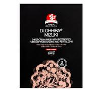 Dr. OHHIRA MIZUKI Sheet-Cream Masque avec postbiotiques pour hydrater et revitaliser intenses (3 feuilles x 30 ml)
