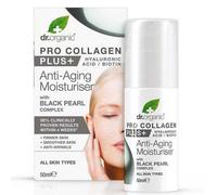 Dr. Organic Crème Hydratante Anti-âge Pro Collagen Plus+black Pearl 50ml