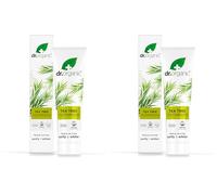Dr. Organic Dentifrice au Tea Tree Bio 100 ml (Lot de 2)