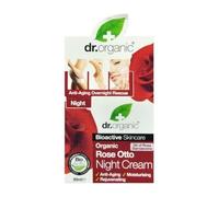 Dr Organic Rose Otto Crème Hydratant De Nuit 50ml