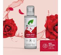 Dr Organic Rose Otto Tonique Restauration & Rajeunissement Pour Peau Mûre 150ml