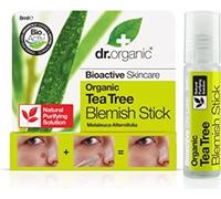 Dr. Organic Stick bioactif à l'arbre à thé pour l'acné 8 Ml