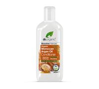 DR. ORGANICS Après-shampooing huile de Argán Marroquí pour cabello seco-dañado pour tous types de cheveux, idéal pour nutrition et brillance, application facile