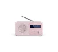 SHARP DR-P420 (PK) Radio numérique Portable Tokyo (Dab/Dab+/FM avec RDS, Bluetooth, USB ou Piles) Rose