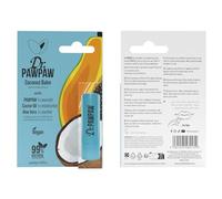 DR.PAWPAW Baume à Lèvres Noix de Coco, Vegan, 99% d'ingrédients naturels, à la papaye, à l'aloe vera et à l'huile de ricin