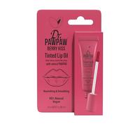 Dr. PAWPAW Huile pour Lèvres Berry Kiss avec Tint, 98% Naturelle, Vegan, Nutritive et Lissage, Approuvée PETA