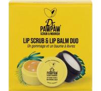 Dr. PAWPAW Scrub & Nourish 2 in 1 Lip Scrub and Original Balm 15g