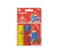 Dr.PAWPAW x Paddington Original and Strawberry Jam Lot de 2 baumes à lèvres avec porte-clés Paddington, soin des lèvres hydratant végétalien