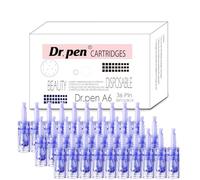Dr. Pen A6 Lot de 30 cartouches de rechange stériles et hygiéniques pour une couverture complète uniforme, texture lisse et équilibrée, idéales pour les soins de beauté à domicile et en salon
