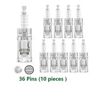 Dr.Pen-Dermapen A10 Mts Grossier Ccartouches,12 Broches,24 Broches,36 Broches,42 Broches,10 Pièces,Drpen A10,Soins De La Peau,Ekai - Type 36 Pin(10 Pieces )