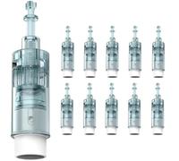 Dr Pen M8 Lot de 10 cartouches à aiguilles 16 broches/24 broches/36 broches Utilisation sur Dr.Pen Ultima M8, M8 Lot de 10 cartouches à aiguilles de rechange (42 broches)