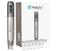 Dr.pen Microneedling, Dermapen Hydra Pen H3 sans fil amélioré 2 en 1 avec 6 cartouches de rechange 12 broches, 6 niveaux de vitesse 0-1,0 mm profondeur réglable