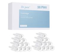 Dr. pen Ultima A10 Lot de 20 cartouches 36 broches pour soin anti-rides, hydratant, raffermissement, éclaircissement, réduction des taches - Cartouches authentiques Dr Pen Ultima A10 20 pièces, 36