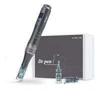 Dr.pen Ultima M8 Kit de stylo à micro-aiguilles sans fil comprenant 10 cartouches (5 x 16 broches, 5 x 36 broches)