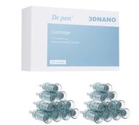 Dr. pen Ultima M8/M7S Lot de 20 cartouches Nano 3D pour soins des yeux, rougeur de la peau, épiderme fin et peaux sensibles - Cartouches authentiques Dr Pen Ultima M8/M7S (20 pièces, Nano 3D pour M8