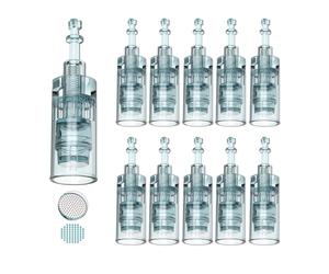 Dr.pen Ultima M8 Nano-R Lot de 10 cartouches de rechange jetables authentiques pour stylo à micro-aiguille M8 (Nano-R, 10 pièces)