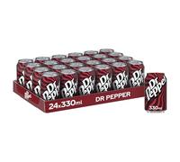 Dr. Pepper – Boisson gazeuse – Pack 24 canettes x 33 cl