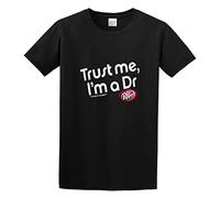 Dr. Pepper Trust Me I'm A Dr Men Simple Tshirt Black XXL