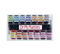Dr. Ph. Martin's Radiant Concentrated Water Color, 0,5 oz, Set of 14 (Set D)