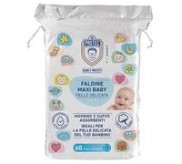 Dr. Protec Faldine Maxi Lot de 60 lingettes pour bébé en pur coton pour peaux délicates, testées dermatologiquement, pour enfants BERICAH