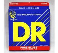 DR Strings Jeu de cordes pour guitare électrique Pure Blues PHR-11 Heavy Nickel 11-50