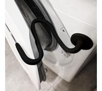 DR Quality Parts Butée de porte de lave-linge à chargement frontal - Support de porte magnétique pour machine à laver avec base magnétique puissante de 6,6 cm, bouchon amovible, garde la machine