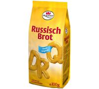 Dr Quendt Pain russe croustillant lettres douces biscuits 100g