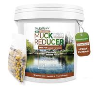 Dr.Raifya's Granulés réducteurs de boue de 2,7 kg - Solution naturelle de boue d'étang, expérimentez l'eau pure et l'odeur fraîche, facile à utiliser, bactéries bénéfiques sans danger pour les