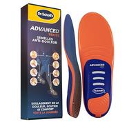Dr. Scholl’s Semelles Orthopédiques Advanced Hommes Femmes, Pour Chaussures de Travail et Bottes, Soulagent la Fasciite Plantaire, Soutiennent voûte et pieds plats, jusqu’à 150kg, 46-46.5