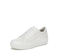 Dr. Scholl's Baskets Time Off pour Femme, Blanc Lisse., 36 EU Large